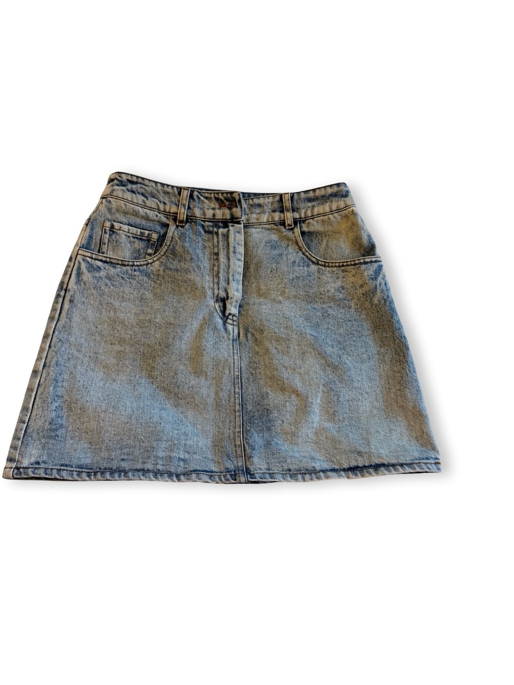Tuckernuck Light Blue Denim Skirt